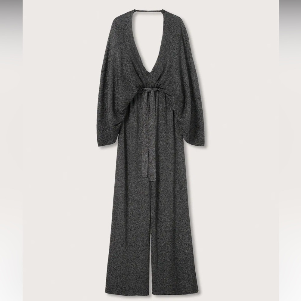 MANGO Lurex Jumpsuit